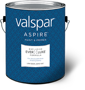 Valspar Aspire Interior paint can