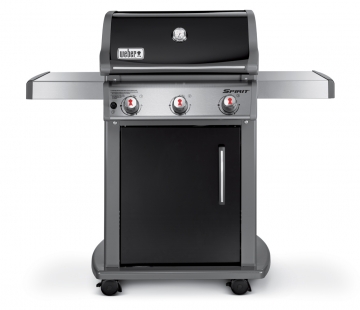 Weber Spirit Series Grill shown with black powder coat finish