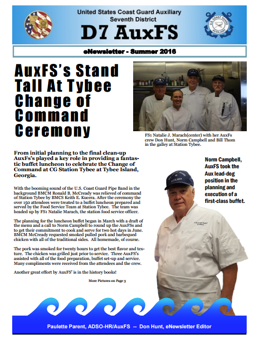 AuxFS newsletter cover
