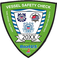 USCGAUX Vessel Examination Decal